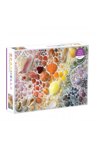 Rainbow Seashells 2000 Piece Puzzle Game